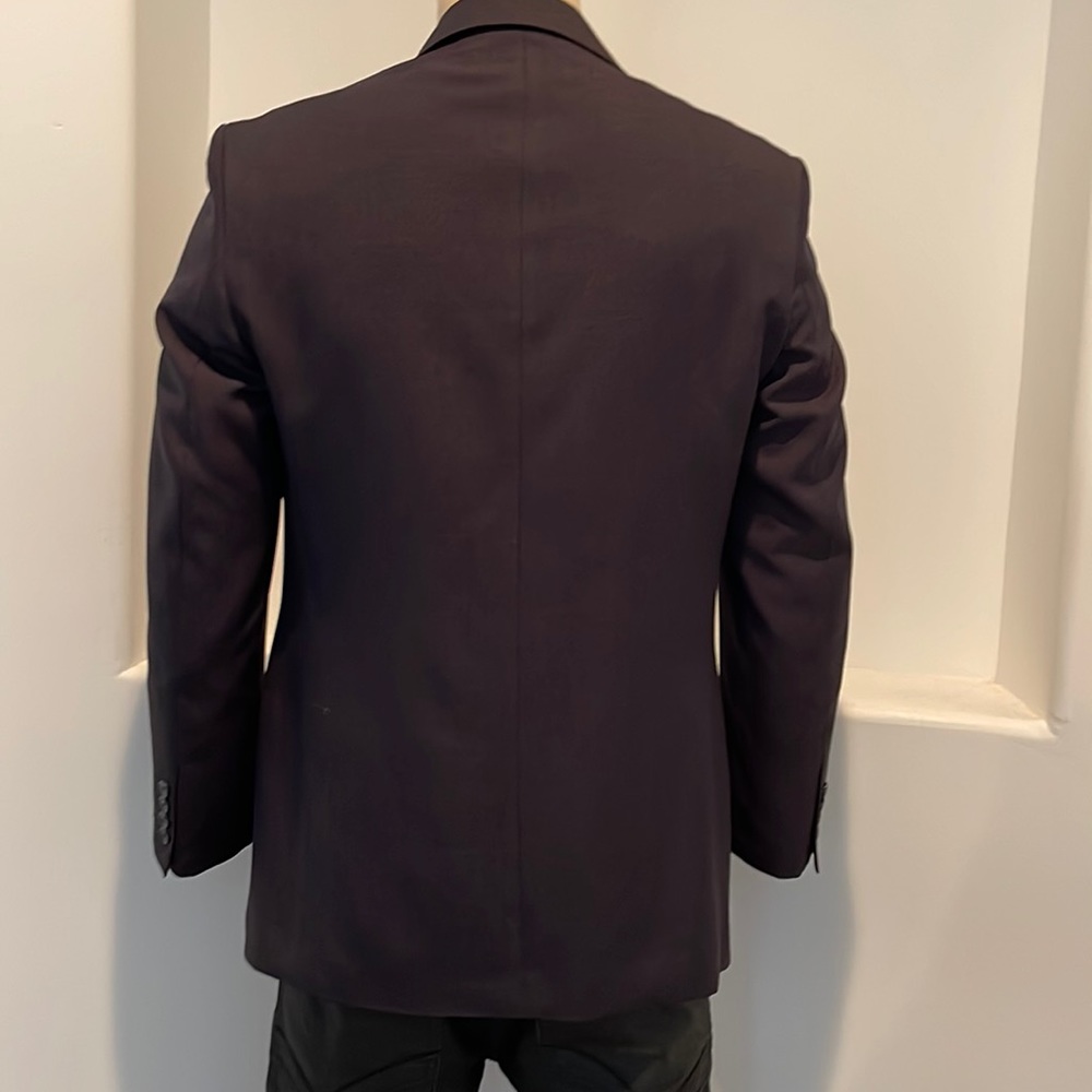 Leonardi Men’s Blazer Sport Coat Jacket Black 3 Buttons Size 38R - Picture 13 of 13